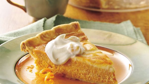 Pumpkin Swirl Pie