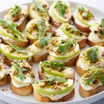 Ricotta Crostini With Honey Drizzle