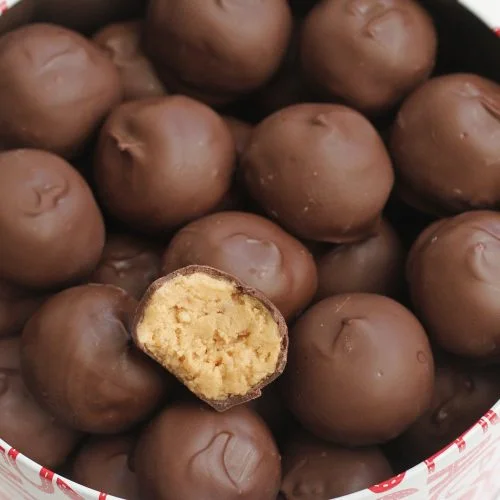 Chocolate Covered Peanut Butter Balls Recipe