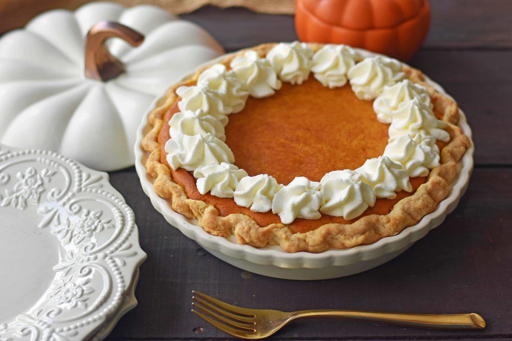 Pumpkin Custard Pie Recipe 1024x683 