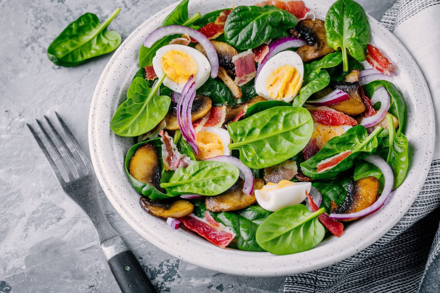 The Best Spinach Salad Recipe For A Healthy Meal AllSpice Blog