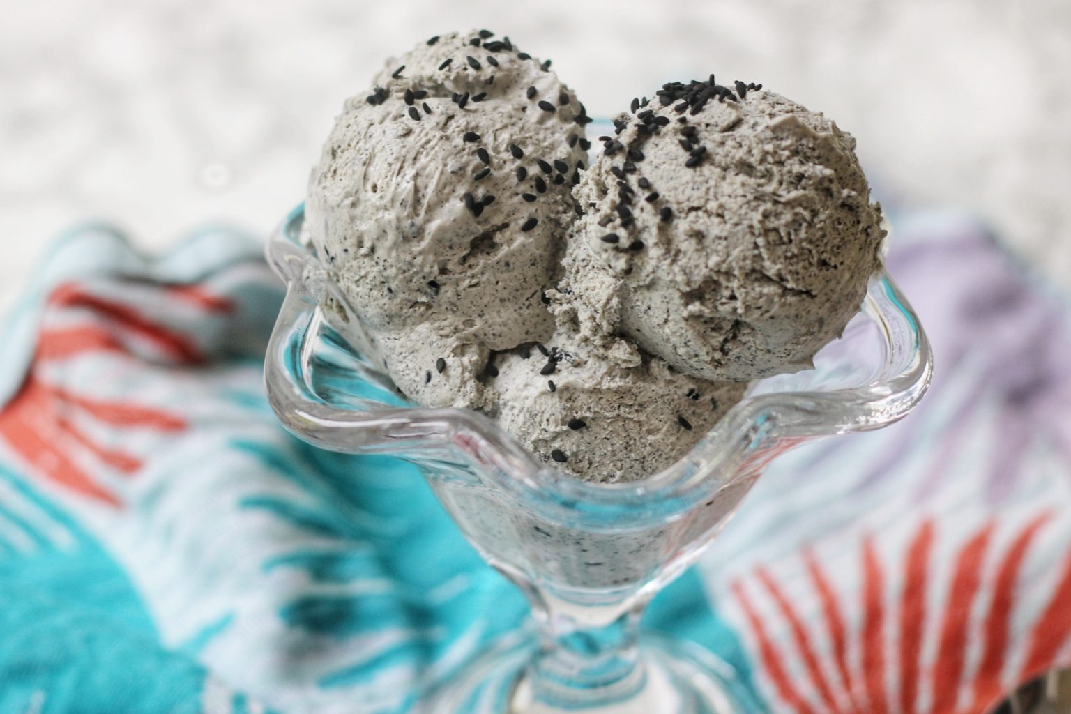 Black Sesame Ice Cream Recipe AllSpice Blog
