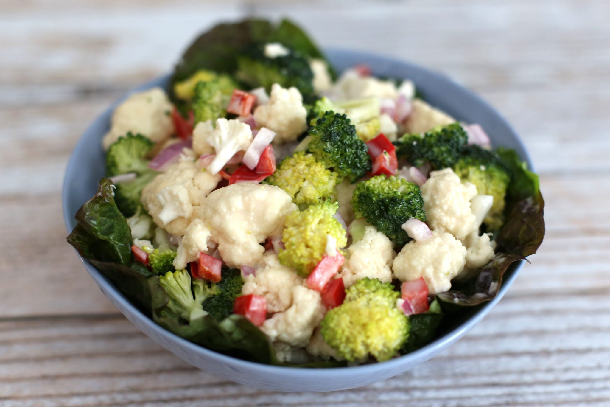 StepbyStep Guide Broccoli Cauliflower Salad Recipe AllSpice Blog