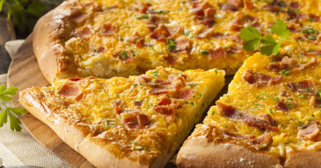 Start Your Day Right With This Tasty Breakfast Pizza AllSpice Blog