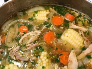 caldo de pollo recipe