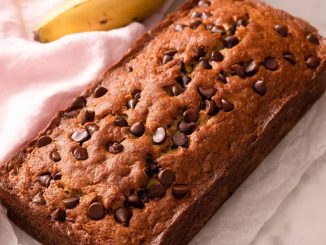 chocolate chip banana bread recipe