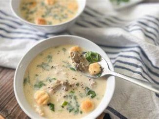 oyster stew recipe