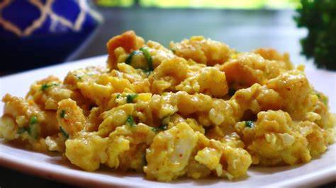 Butter garlic egg recipe