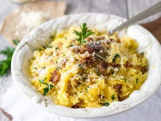 Spaghetti Squash Carbonara Recipe