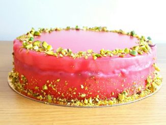 Strawberry Pistachio Entremet